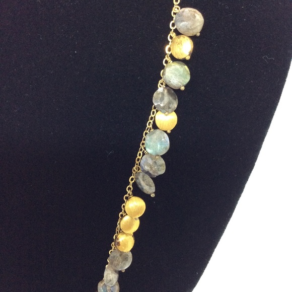 Labradorite Fringe Necklace - Picture 2 of 4